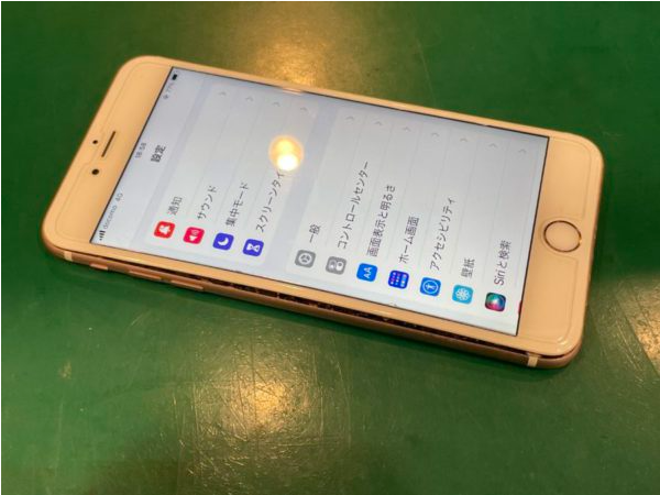 iPhone6SPlus（アイフォン6エスプラス）バッテリー交換！40分で安全にリフレッシュ【スマホ修理工房ペリエ千葉店】